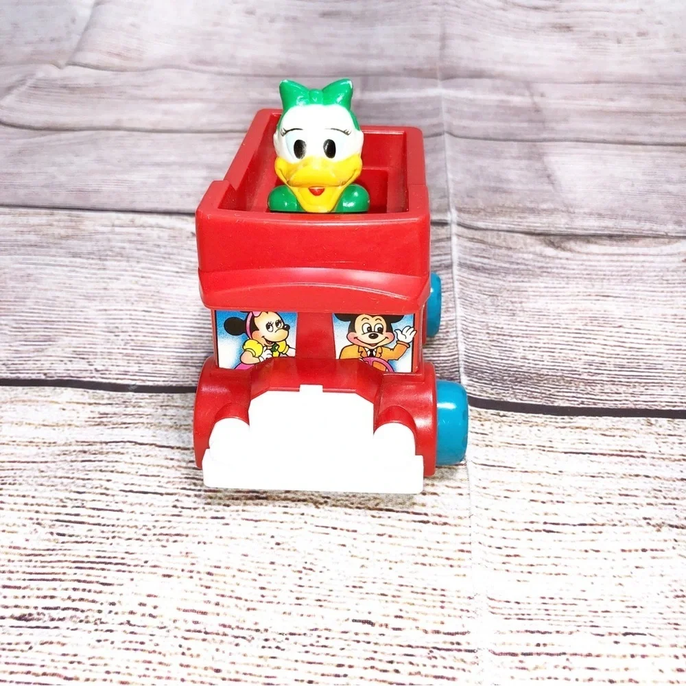Vintage 1980's Lil Playmates Disney Mickey Mouse Train Set